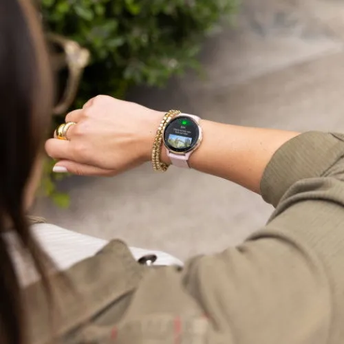 Garmin Silikonarmband-Venu 3S Soft Gold Dust Rose - 010-02785-03