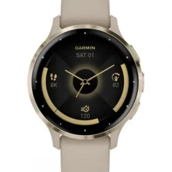 Garmin Silikonarmband-Venu 3S Soft Gold French Gray - 010-02785-02