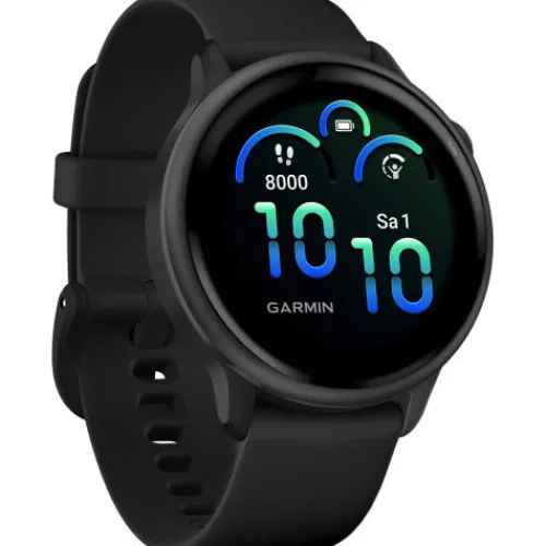 Garmin Silikonarmband-vivoactive 6 Slate Black - 010-02985-00