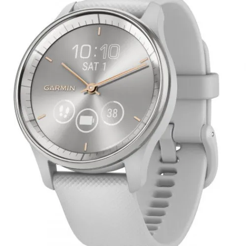 Garmin Silikonarmband-Vivomove Trend Silver Mist Gray - 010-02665-03