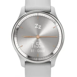 Garmin Silikonarmband-Vivomove Trend Silver Mist Gray - 010-02665-03