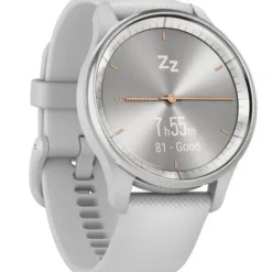 Garmin Silikonarmband-Vivomove Trend Silver Mist Gray - 010-02665-03
