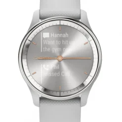 Garmin Silikonarmband-Vivomove Trend Silver Mist Gray - 010-02665-03