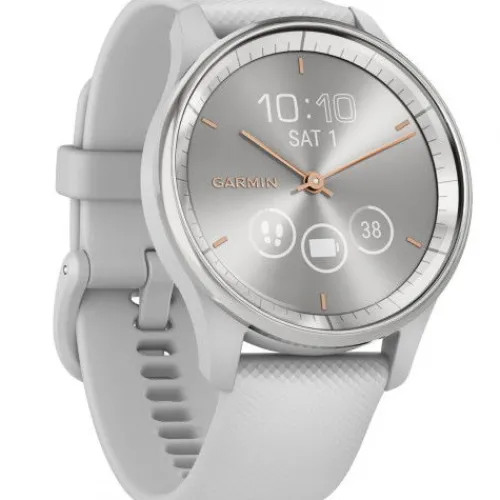 Garmin Silikonarmband-Vivomove Trend Silver Mist Gray - 010-02665-03