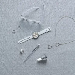 Garmin Silikonarmband-Vivomove Trend Silver Mist Gray - 010-02665-03