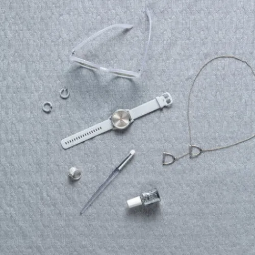 Garmin Silikonarmband-Vivomove Trend Silver Mist Gray - 010-02665-03