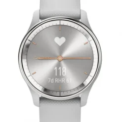 Garmin Silikonarmband-Vivomove Trend Silver Mist Gray - 010-02665-03