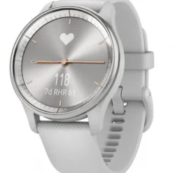 Garmin Silikonarmband-Vivomove Trend Silver Mist Gray - 010-02665-03