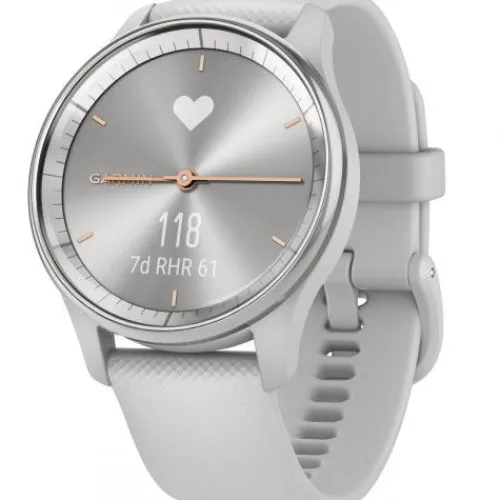 Garmin Silikonarmband-Vivomove Trend Silver Mist Gray - 010-02665-03