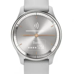 Garmin Silikonarmband-Vivomove Trend Silver Mist Gray - 010-02665-03