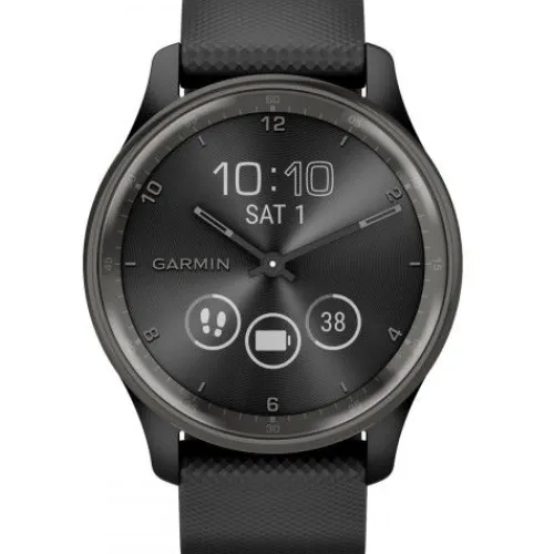 Garmin Silikonarmband-Vivomove Trend Slate Black - 010-02665-00