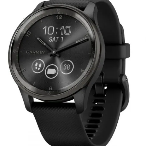 Garmin Silikonarmband-Vivomove Trend Slate Black - 010-02665-00