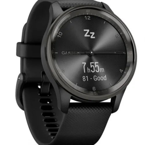 Garmin Silikonarmband-Vivomove Trend Slate Black - 010-02665-00
