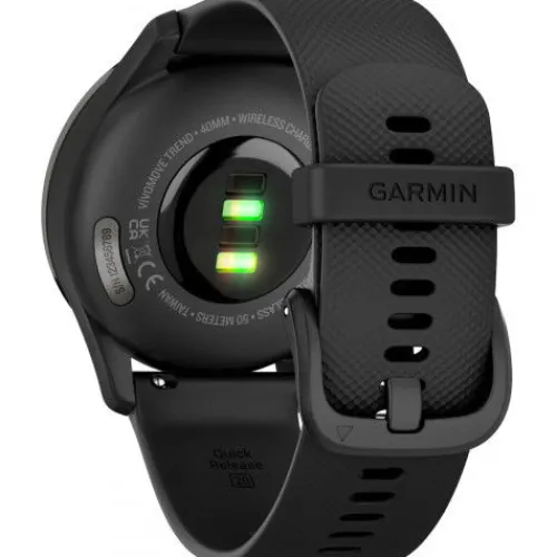 Garmin Silikonarmband-Vivomove Trend Slate Black - 010-02665-00