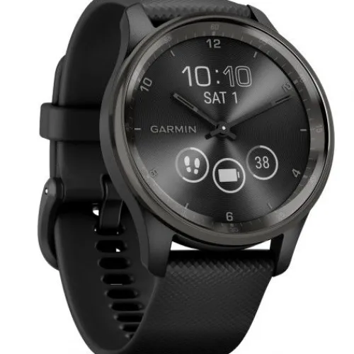 Garmin Silikonarmband-Vivomove Trend Slate Black - 010-02665-00