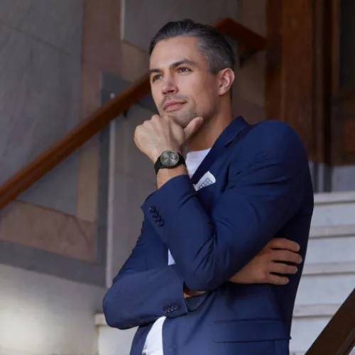 Garmin Silikonarmband-Vivomove Trend Slate Black - 010-02665-00