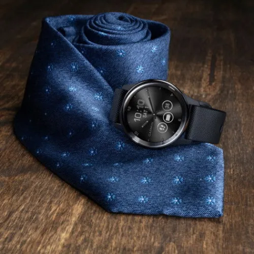 Garmin Silikonarmband-Vivomove Trend Slate Black - 010-02665-00