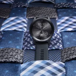 Garmin Silikonarmband-Vivomove Trend Slate Black - 010-02665-00