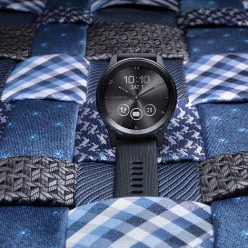 Garmin Silikonarmband-Vivomove Trend Slate Black - 010-02665-00