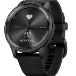Garmin Silikonarmband-Vivomove Trend Slate Black - 010-02665-00