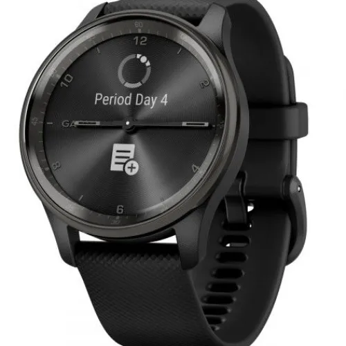 Garmin Silikonarmband-Vivomove Trend Slate Black - 010-02665-00