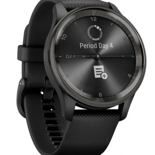 Garmin Silikonarmband-Vivomove Trend Slate Black - 010-02665-00