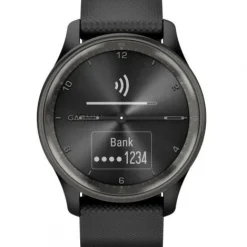 Garmin Silikonarmband-Vivomove Trend Slate Black - 010-02665-00