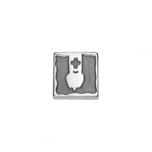 Gexist Charms/Beads-Swiss Edelweiss Armband Element Glocke - B 9027