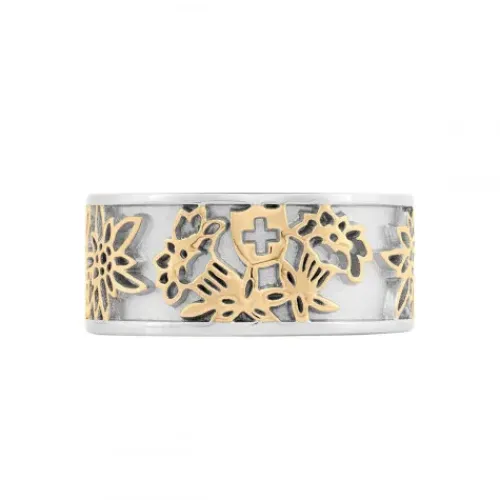 Gexist Ringe-Swiss Edelweiss Ring Edelweiss - RG 7007
