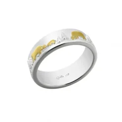 Gexist Ringe-Swiss Edelweiss Ring Baby - RG 9004