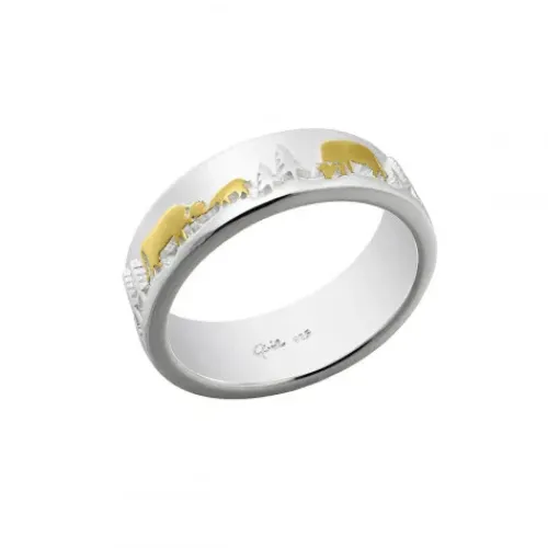 Gexist Ringe-Swiss Edelweiss Ring Baby - RG 9004
