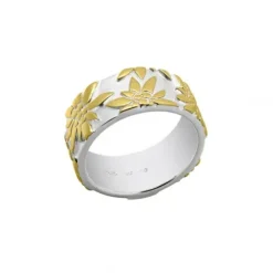 Gexist Ringe-Swiss Edelweiss Ring Edelweiss - RG 9006