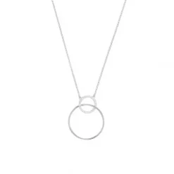 Gexist Halsketten-Verschlungener Ring Halskette - N 1435