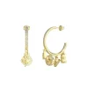 Guess (Kette mit) Herz-4 Love Ohrringe - JUBE05034JWYGT-U