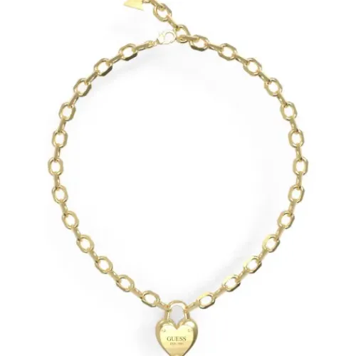 Guess (Kette mit) Herz-All You Need is Love Halskette - JUBN04268JWYGT-U
