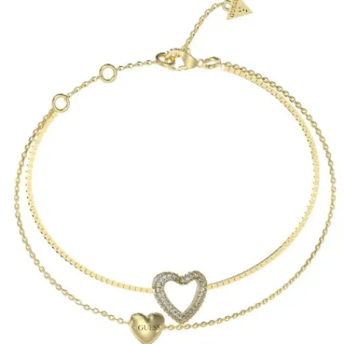 Guess (Kette mit) Herz-Beloved Armband - JUBB05027JWYGS