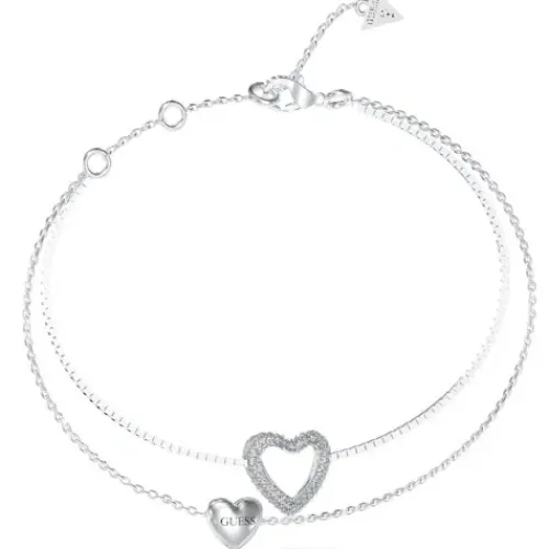 Guess (Kette mit) Herz-Beloved Armband - JUBB05027JWRHS