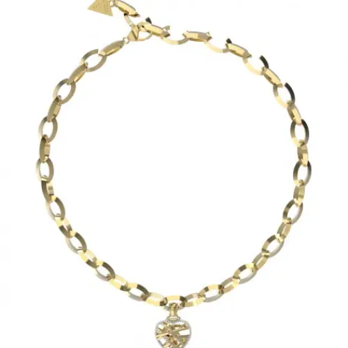 Guess (Kette mit) Herz-Heart Cage Halskette - JUBN03093JWYGT-U