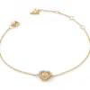 Guess (Kette mit) Herz-Jardin Armband - JSBB04454JWYGS