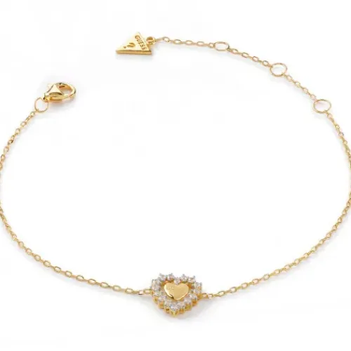 Guess (Kette mit) Herz-Jardin Armband - JSBB04454JWYGS