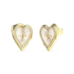 Guess (Kette mit) Herz-Love me Tender Ohrstecker - JUBS04300JWYGRHT-U