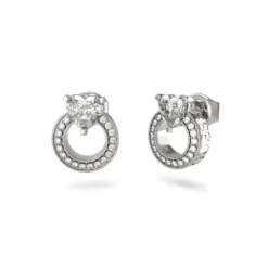 Guess (Kette mit) Herz-M'Ama Non M'Ama Ohrstecker - JUBE04664JWRHT-U