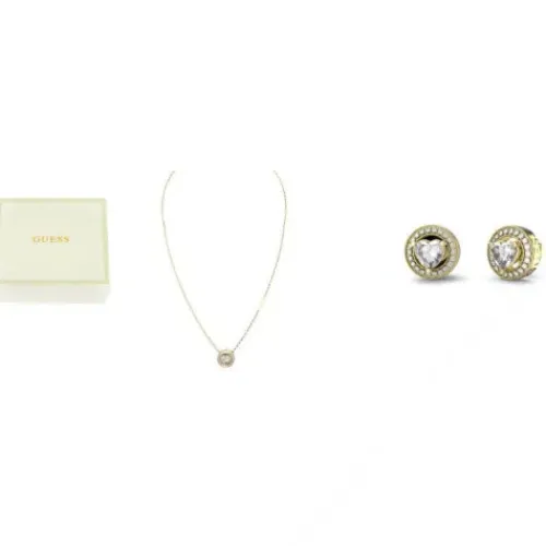 Guess (Kette mit) Herz-M'Ama Non M'Ama Set - JUBS04694JWYGT-U