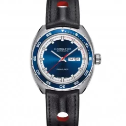 Hamilton Lederarmband-American Classic Pan Europ Day Date Auto - H35405741