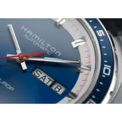 Hamilton Lederarmband-American Classic Pan Europ Day Date Auto - H35405741