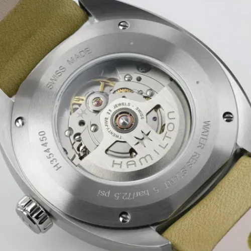 Hamilton Lederarmband-American Classic Pan Europ Day Date Auto - H35445860