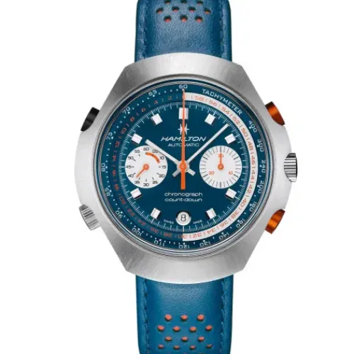 Hamilton Lederarmband-American Classic Chrono-Matic 50 Auto Chrono Limited Edition - H51606640