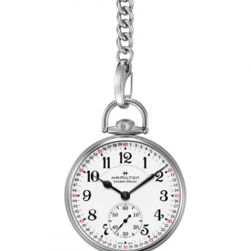 Hamilton Taschenuhren-American Classic RailRoad Pocket Watch Limited Edition - H40819110