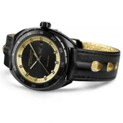 Hamilton Lederarmband-American Classic Pan Europ Day Date Auto - H35425730