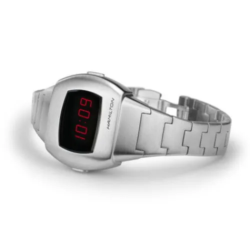 Hamilton Metallarmband-American Classic PSR Digital Quartz - H52304130